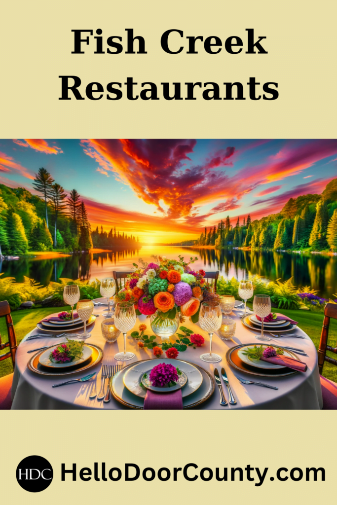 Discover the Best Restaurants in Fish Creek, WI for 2024 – Where to Eat Now