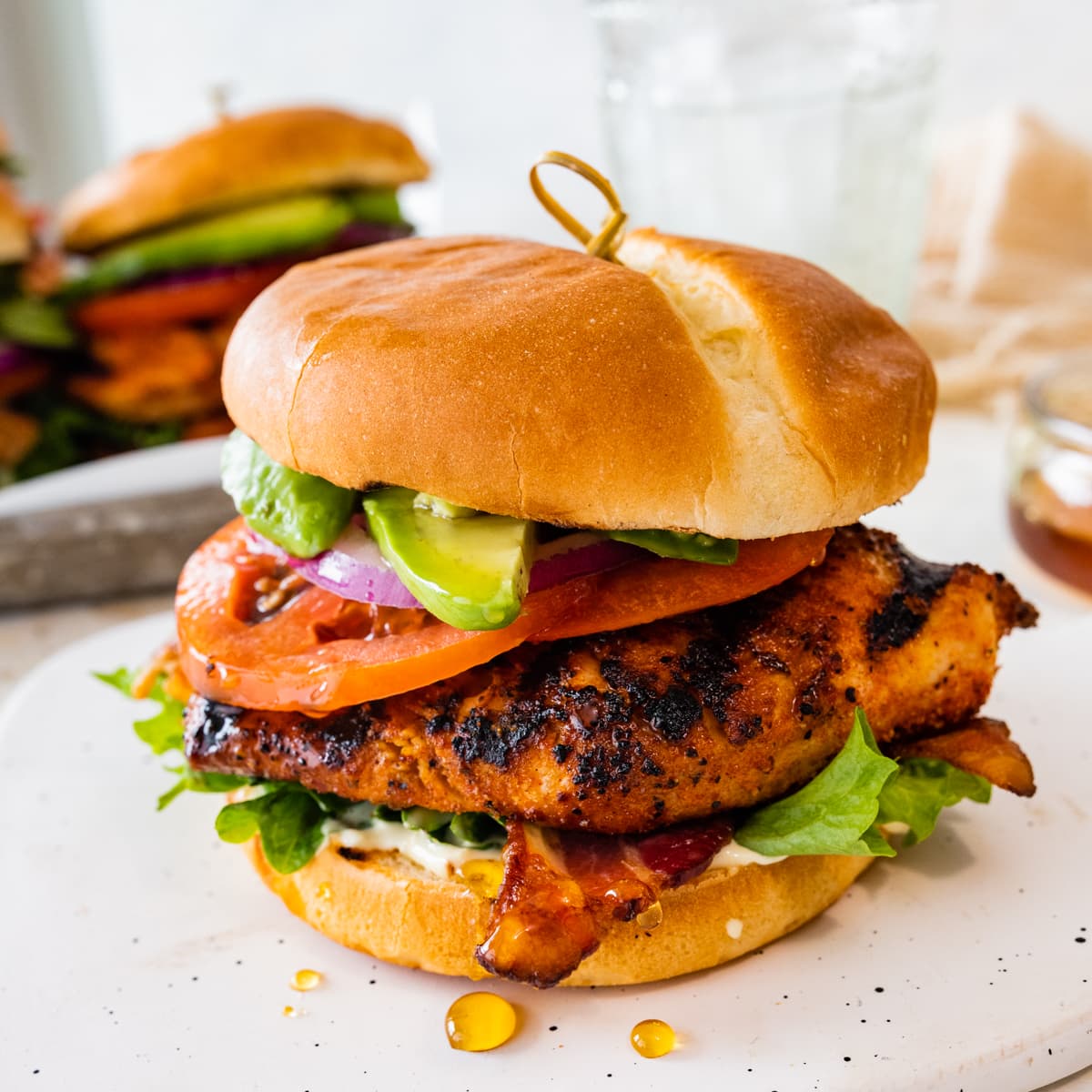 Sweet Chook O Mine Sandwich - The Ultimate Grilled Chicken Delight