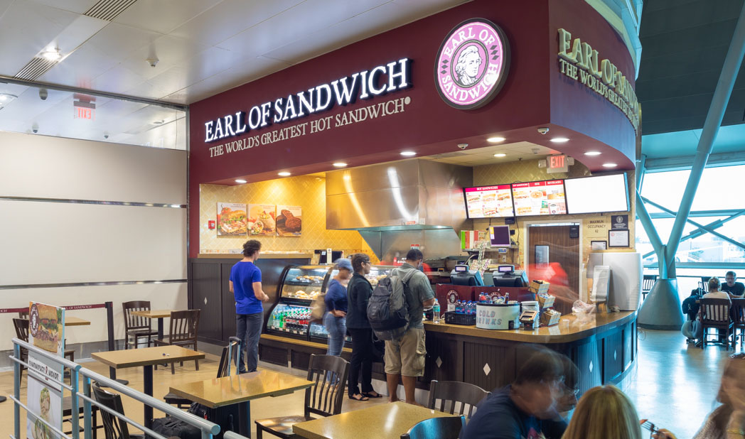 earl of sandwich miami airport